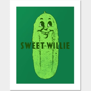 Sweet Willie on front Sour Willie on back Posters and Art